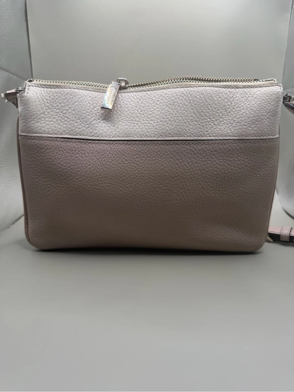 Kate Spade New York Colorblock Leather Crossbody Bag Blush Taupe